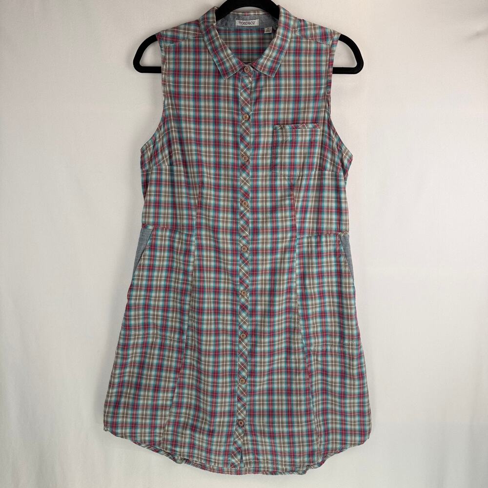 Toad & Co Maneuver Shirtdress Size M